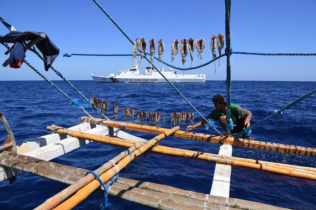 Scarborough Shoal was a refuge for Filipino fishermen. Then Chinese boats moved in Scarborough Shoal was a refuge for Filipino fishermen. Then Chinese boats moved in