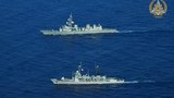Philippines, US, Japan stage joint naval maneuvers in South China Sea
