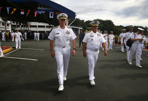 In show of force, Philippines and US launch naval exercise In show of force, Philippines and US launch naval exercise