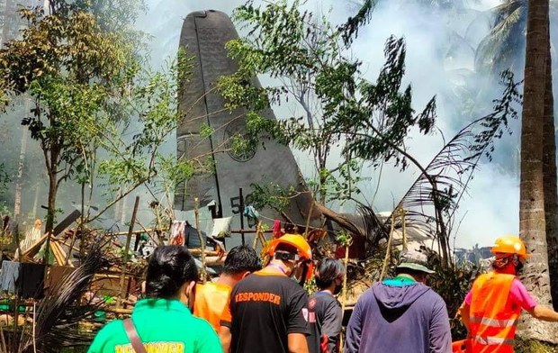 Troops, Civilians Killed in Philippine Military Plane Crash on Jolo Island Troops, Civilians Killed in Philippine Military Plane Crash on Jolo Island