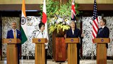 Quad foreign ministers meet in Tokyo to discuss regional security