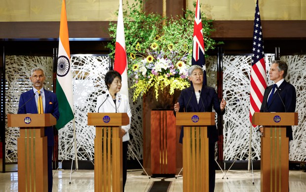 Quad foreign ministers meet in Tokyo to discuss regional security Quad foreign ministers meet in Tokyo to discuss regional security