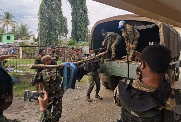 Four Alleged Communist Rebels Killed in in Southern Philippine Clash Four Alleged Communist Rebels Killed in in Southern Philippine Clash