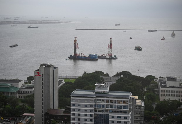 US issues environmental warning about Chinese company’s reclamation projects in Manila Bay US issues environmental warning about Chinese company’s reclamation projects in Manila Bay