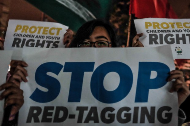 Rights group slams Philippine govt for ‘red-tagging’ activists Rights group slams Philippine govt for ‘red-tagging’ activists