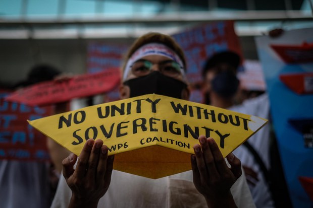 Activists call on Marcos to pursue Philippine maritime claims against China Activists call on Marcos to pursue Philippine maritime claims against China