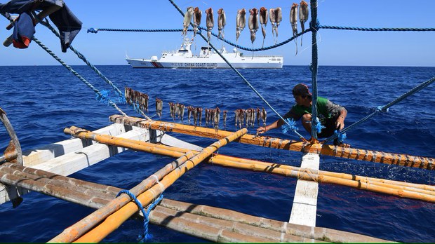Chinese military conducts patrol near disputed Scarborough shoal Chinese military conducts patrol near disputed Scarborough shoal