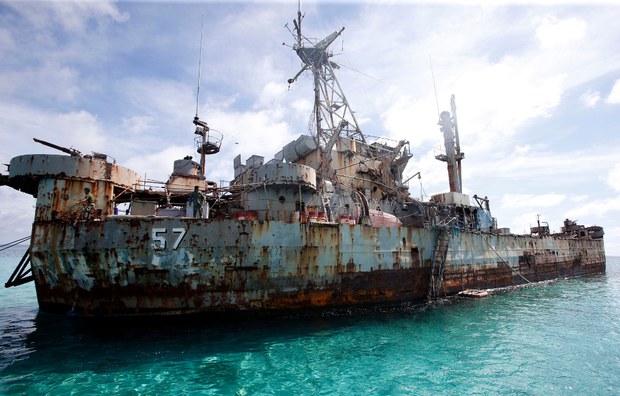 Under China’s Shadow, Philippines Clings to Rusting Maritime Outpost Under China’s Shadow, Philippines Clings to Rusting Maritime Outpost