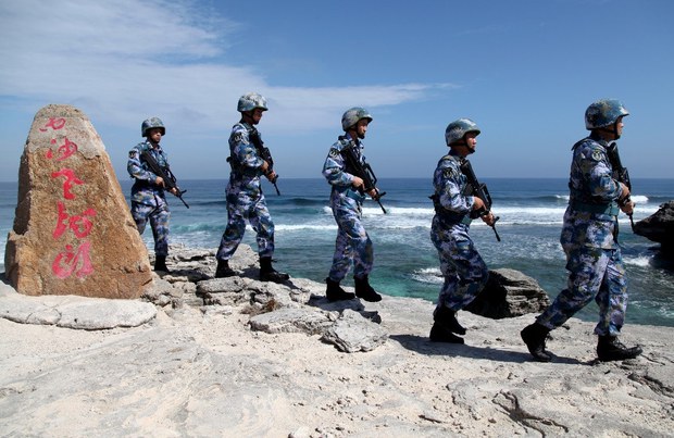 Report Puts Spotlight on PLA Units Deployed in S China Sea Report Puts Spotlight on PLA Units Deployed in S China Sea