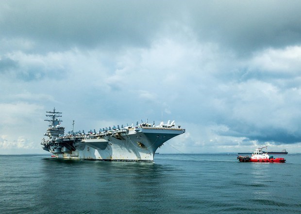 USS Ronald Reagan reenters South China Sea amid tension over Pelosi visit USS Ronald Reagan reenters South China Sea amid tension over Pelosi visit