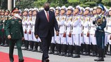 US Defense Secretary Austin Meets in Hanoi with Vietnamese Officials