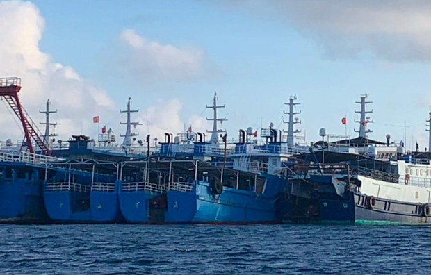 Philippines Amplifies Demand for Chinese ‘Maritime Militia’ Ships to Leave EEZ Waters Philippines Amplifies Demand for Chinese ‘Maritime Militia’ Ships to Leave EEZ Waters