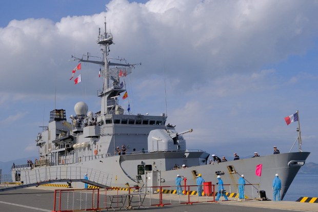 French Warship Docks in Vietnam as Foreign Powers Step Up in South China Sea French Warship Docks in Vietnam as Foreign Powers Step Up in South China Sea