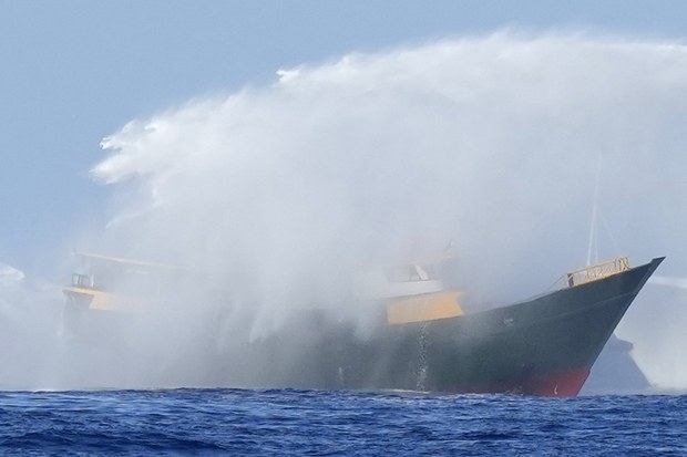 Philippine president alarmed by Chinese attack in South China Sea Philippine president alarmed by Chinese attack in South China Sea