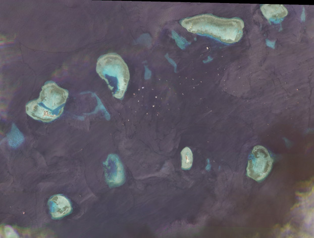 The Union Banks are seen on Sept. 26, 2020. [Planet Labs Inc.]