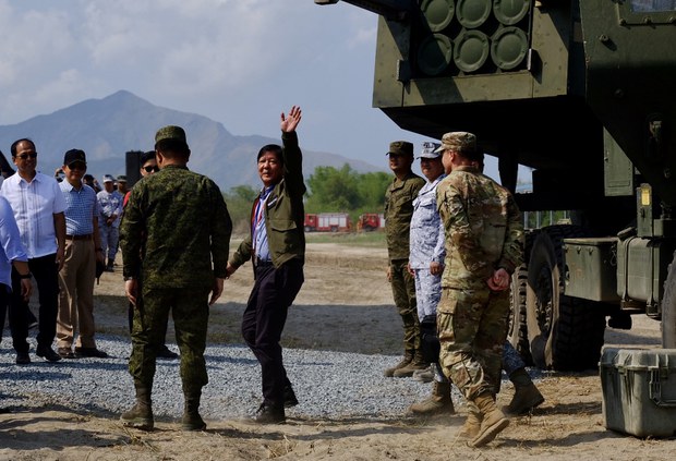 US, Philippine troops sink ship in war games exercise as Marcos watches US, Philippine troops sink ship in war games exercise as Marcos watches