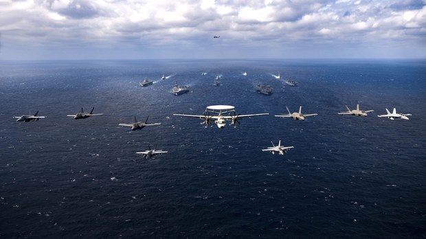 US Ships Enter South China Sea, China Aircraft Sent into Taiwan ADIZ US Ships Enter South China Sea, China Aircraft Sent into Taiwan ADIZ