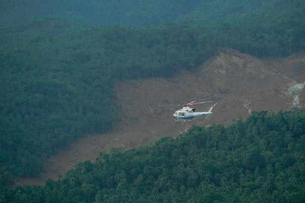 Philippines presses on with search for people missing after tropical storm Megi Philippines presses on with search for people missing after tropical storm Megi