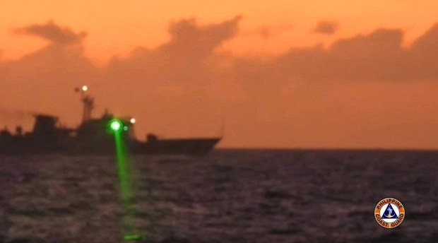 Washington backs Manila as Philippines lodges laser protest with China Washington backs Manila as Philippines lodges laser protest with China