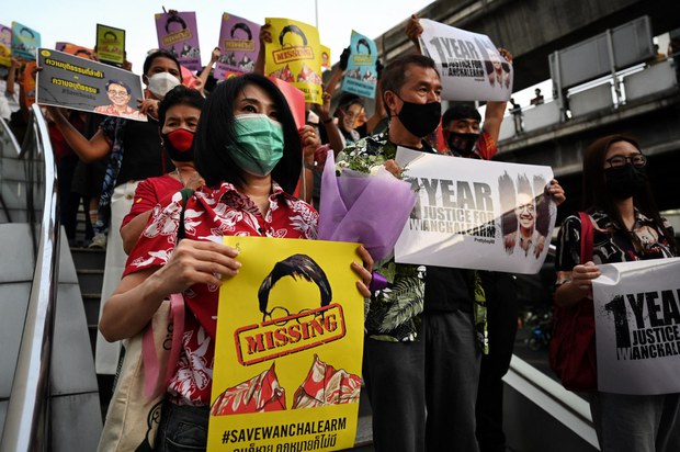 Thai Activist’s Sister Marks First Anniversary of His Disappearance in Cambodia Thai Activist’s Sister Marks First Anniversary of His Disappearance in Cambodia