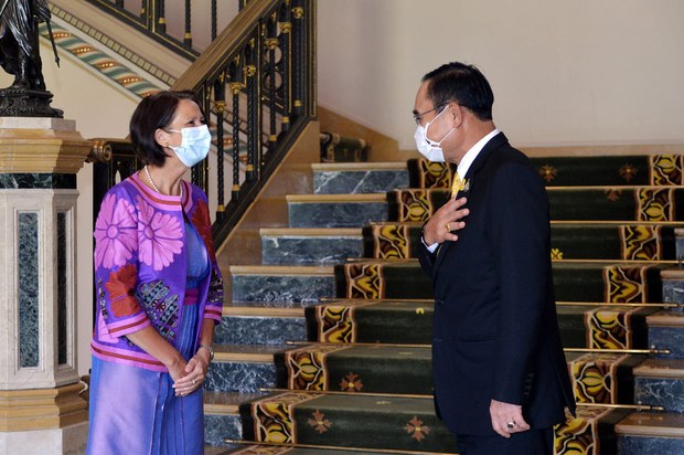 UN Envoy Meets Thai PM, Asks for Help in Ending Myanmar Crisis UN Envoy Meets Thai PM, Asks for Help in Ending Myanmar Crisis
