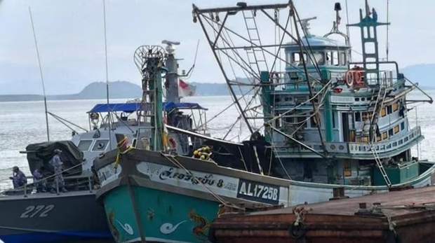 Myanmar court suspends jail sentences for Thai fishermen Myanmar court suspends jail sentences for Thai fishermen