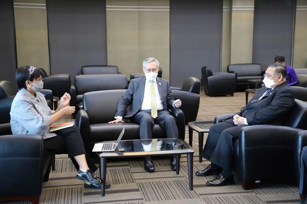 In First Post-coup Diplomatic Encounters, Myanmar Envoy Meets Thai, Indonesian Officials In First Post-coup Diplomatic Encounters, Myanmar Envoy Meets Thai, Indonesian Officials