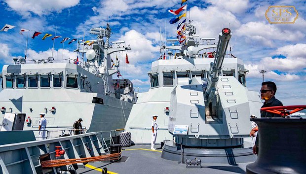 Chinese warships dock at Cambodia’s Ream naval base for ‘training’