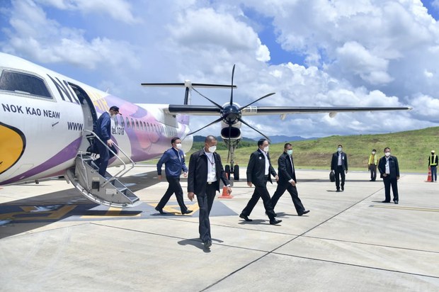 After 18-month delay, Thai PM opens new airport in Deep South After 18-month delay, Thai PM opens new airport in Deep South