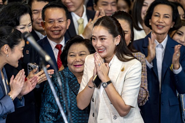 Paetongtarn Shinawatra elected as Thailand’s next PM Paetongtarn Shinawatra elected as Thailand’s next PM
