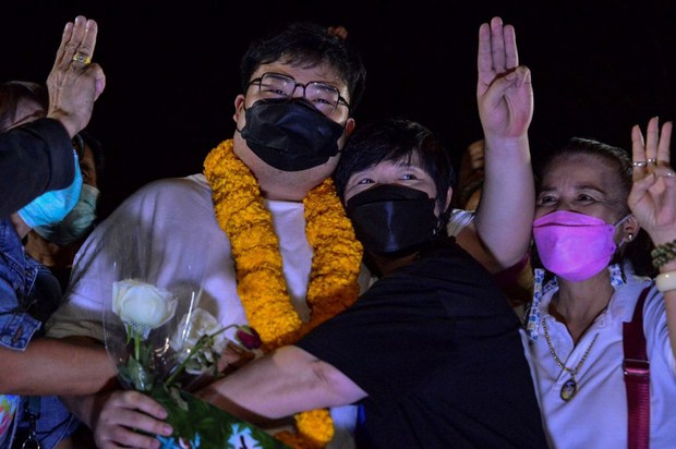 Thai Pro-Democracy Protest Leader Freed on Bail Thai Pro-Democracy Protest Leader Freed on Bail