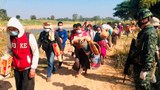 Thousands Spill across Thai Border to Flee Myanmar Clashes
