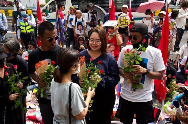 3 More Thai Pro-Democracy Protest Leaders Jailed on Royal Defamation Charges 3 More Thai Pro-Democracy Protest Leaders Jailed on Royal Defamation Charges