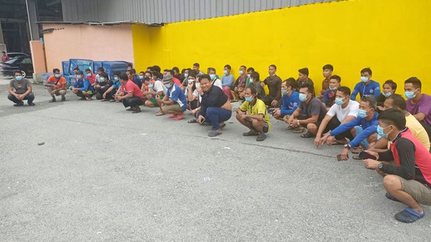 Lao Fishermen Arrested in Thailand After Crossing lllegally From Malaysia Lao Fishermen Arrested in Thailand After Crossing lllegally From Malaysia