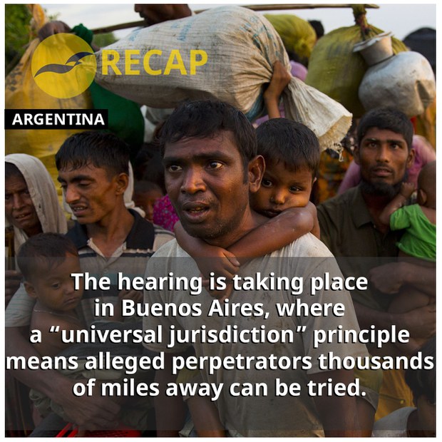 Argentine court hearing