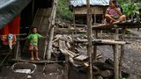 Refugees from own country, Myanmar, hide in camp from junta troops