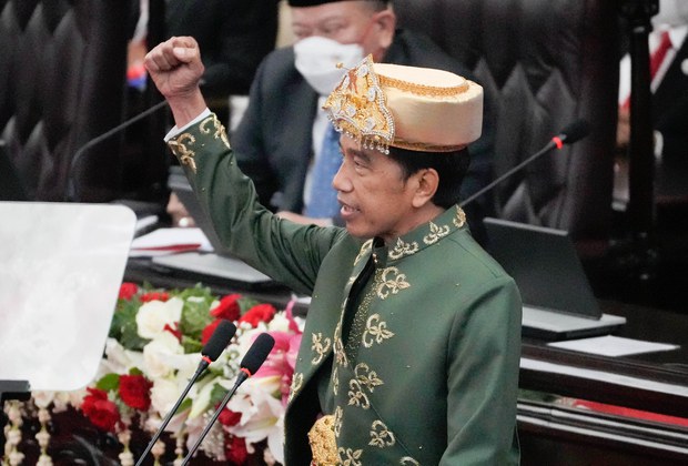 Jokowi: Indonesia di puncak kepemimpinan global, berhasil mengatasi pandemi dan krisis Jokowi: Indonesia di puncak kepemimpinan global, berhasil mengatasi pandemi dan krisis