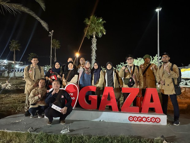 Badan amal dari Indonesia kirim 11 anggota medis ke Gaza Badan amal dari Indonesia kirim 11 anggota medis ke Gaza