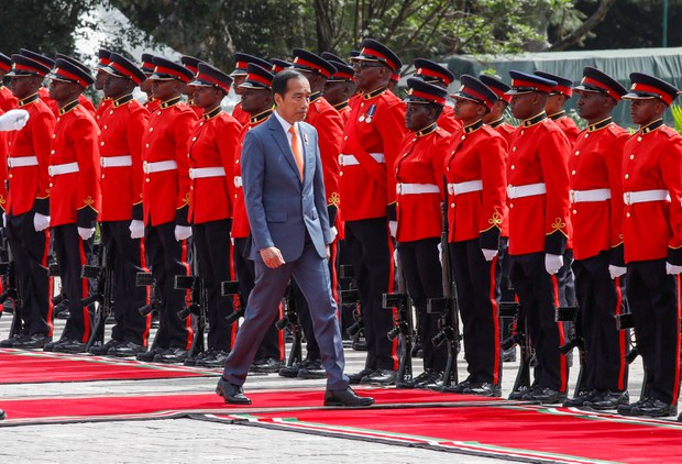 Jokowi kunjungi 4 negara Afrika untuk solidaritas Global South, hadiri pertemuan BRICS Jokowi kunjungi 4 negara Afrika untuk solidaritas Global South, hadiri pertemuan BRICS