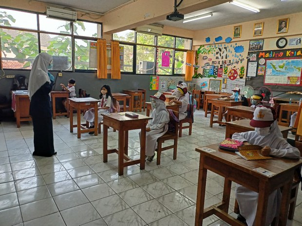 Sekolah di Jakarta Mulai Gelar Belajar Tatap Muka Sekolah di Jakarta Mulai Gelar Belajar Tatap Muka