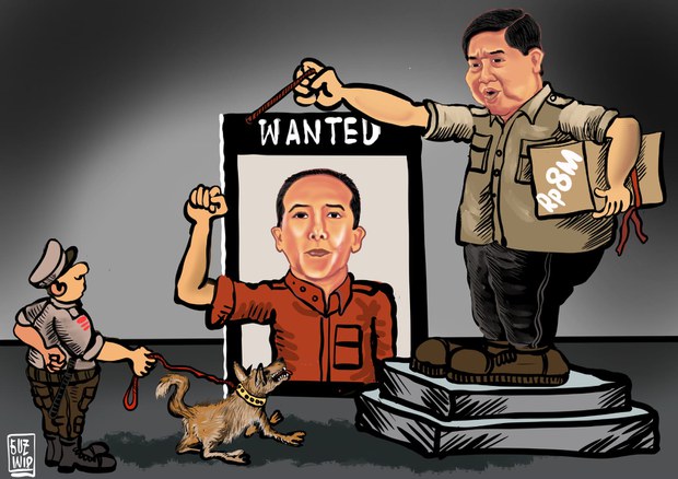 Harun Masiku diburu, hadiah Rp 8 Miliar dari menteri Gerindra