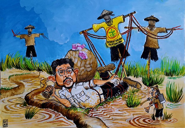 Ketika Menteri Pertanian jatuh dalam lumpur dugaan korupsi