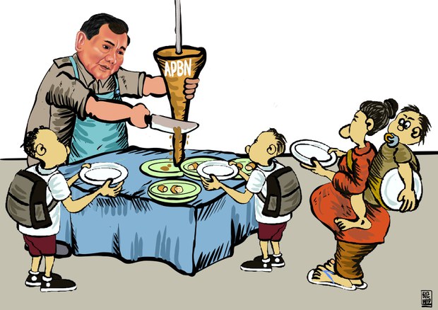 Pangkas APBN demi janji kampanye?