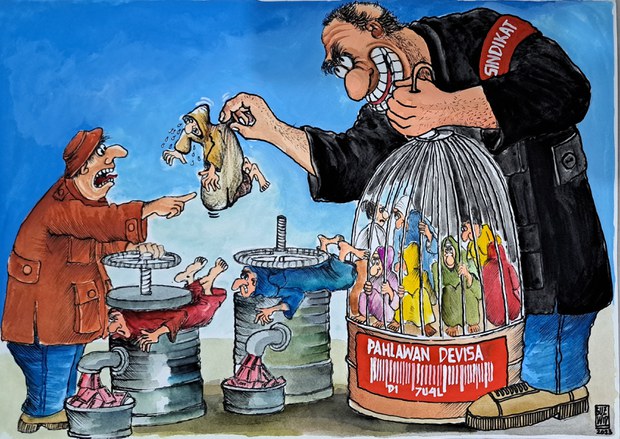 Stop perdagangan manusia!