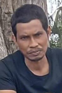 Zahri bin Abdullah (juga dikenali sebagai Yahree Dueloh) dalam foto tidak bertarikh yang diedarkan oleh para pegawai Thailand.