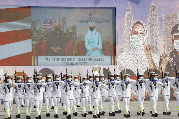 Sambutan Kemerdekaan ke-64 Malaysia Dibayangi Krisis Politik Tidak Berkesudahan Sambutan Kemerdekaan ke-64 Malaysia Dibayangi Krisis Politik Tidak Berkesudahan