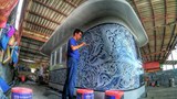 ลายศิลปะบนเรือกอและ ยกระดับสู่เรือประมงพาณิชย์