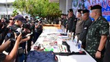 ตำรวจยะลาแถลงจับแก๊งยาเสพติด 'แบมะ' ยึดทรัพย์ 40 ล้านบาท