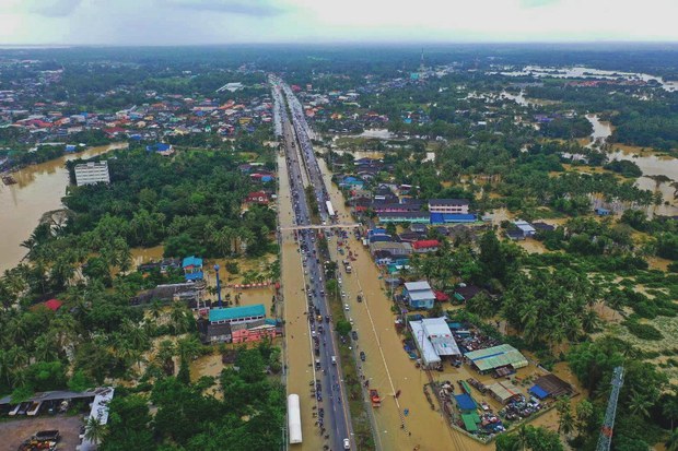 น้ำท่วมใหญ่สามจังหวัดชายแดนใต้หนักสุดในรอบ 6 ปี น้ำท่วมใหญ่สามจังหวัดชายแดนใต้หนักสุดในรอบ 6 ปี
