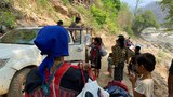 ชาวบ้านแม่สามแลบกว่า 400 คน อพยพหลังกะเหรี่ยงปะทะพม่า